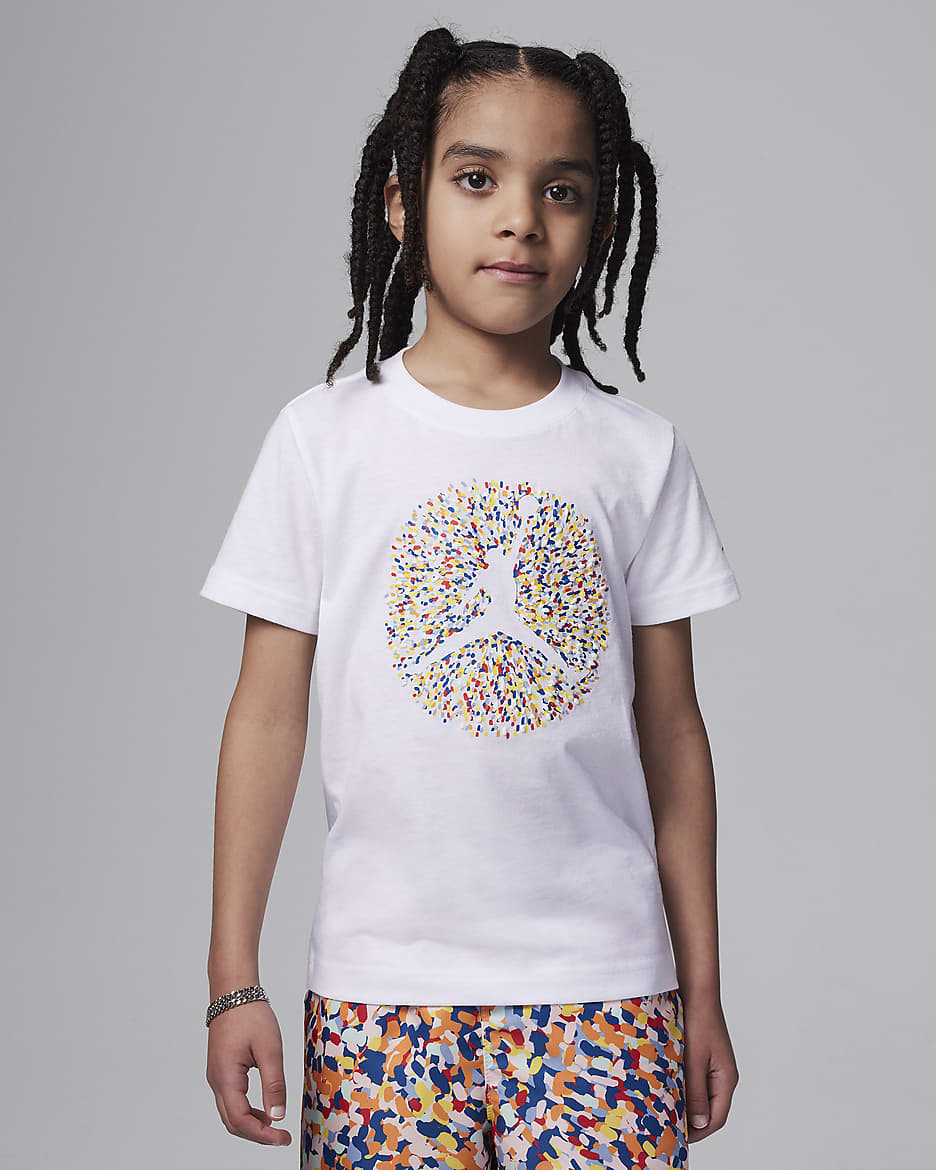 Jordan Poolside Jumpman Little Kids Graphic T Shirt